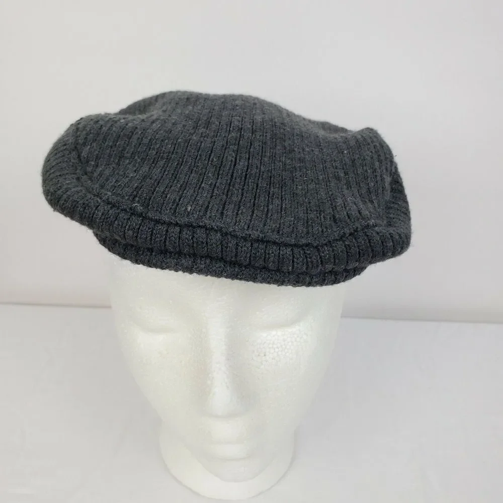 Children's Place Boys Winter Newsboy Cap Dark Gray Size 4-6‎